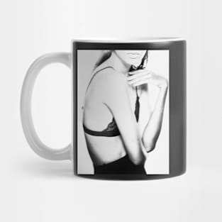 Woman, Girl, Lips print, Fashion art, Fashion print, Scandinavian art, Modern art, Wall art, Print, Minimalistic, Modern Mug